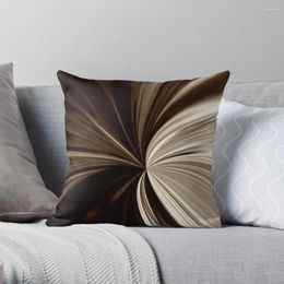 Pillow Milk Chocolate Swirl Abstract Print Throw S For Sofa