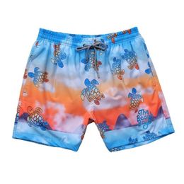 Men's Shorts Brand New Fitness Summer Hot Men Beach Shorts Men Quick Dry Printing Board Shorts Breathable Mens Clothing mens beach J240409