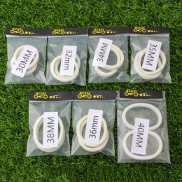 2pcs Bicycle Front Fork Sponge Ring Oil Absorb Seal 30/32/34/35/36/38/40mm Mountain Bike Replacement Accessories