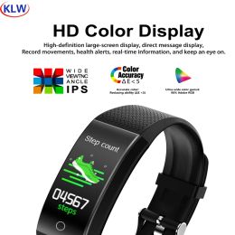 Wristbands QW18T Smart Bracelet Measure Body Temperature Heart Rate Blood Pressure Bluetooth Sports Information Reminder Watch