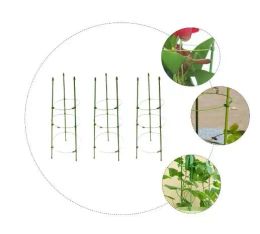 3 Sets Plant Support Cages Garden Stakes Tomato Vine Cages Supports Trellis Garden Supplies