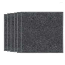 Bowls JFBL 6 Pcs Acoustic Absorption Panels Bevelled Ceramic Tiles For Sound Insulation Suitable Houses Etc