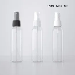 Storage Bottles 24 X 120ml 150ml 200ml Transparent Spray 200cc Clear PET Plastic Container Bottle Fine Mist Sprayer Shampoo Packaging