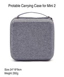 For DJI Mini 2 Drone Accessories Portable 2 Storage Bag Handbag Outdoor Carry Box Case 220615gx3684690