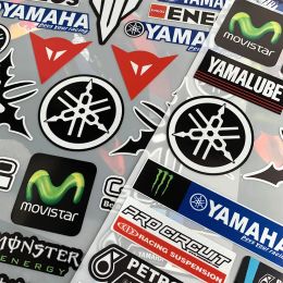 Suitable for YAMAHA Motorcycle Japanese Motorcycle Body Reflective Car Sticker Helmet Decal YAMAHA R-Series YZF-R15