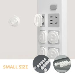 Outlet Covers Electric Socket Protective Child Safety Plug in Protectors for Electrical Outlets White Plastic