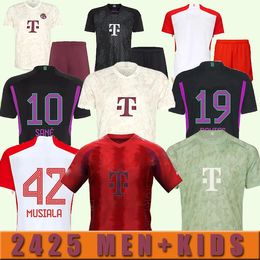 2024 2025 S-4XL Soccer Jersey KANE 2023 2024 Football Shirt SANE GORETZKA GNABRY Camisa De Futebol Men Kids Kits KIMMICH Fans Player Bayern Munich JOAO CANCELO Neuer