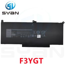 Batteries SYan F3YGT 7490 7390 7480 Laptop Battery for Dell Latitude 14 13 12 7000 7480 7490 P73G002 7380 7390 P29S002 7280 7290 DM3WC