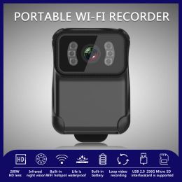 Cameras Mini Wifi Recorder Waterproof Micro Action Cam Video Camera Wireless Recorder Camera 1080P HD Support Night Vision WIFI Hotspot