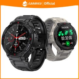 Watches CanMixs Bluetooth Call Smart Watch Men Outdoor Sports Fitness Tracker Heart Rate Music Play Android Watch Dials Smartwatch