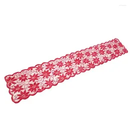 Table Cloth Christmas Lace Tablecloth Flag Runners Cover Runner Flags Placemat For