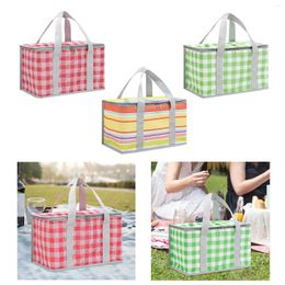 Dinnerware Insulated Delivery Bag Reusable For Daily Life Takeout Barbecue Picnics