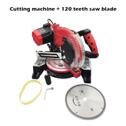 10 Inch Electric Saw Aluminium Machine 220V/1800W Multifunctional Circular Saw 45 Degree Cutting Mitre Sawing Aluminium Machine