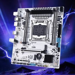 Motherboards X99S_DS PLUS MATX Mainboard 4*DDR4 Max 128GB LGA20113 PC Mainboard PCIE 3.0 X16 Supports M.2 NVME/NGFF 7.2 Channel Sound Chip