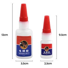 1Pcs 20g / 50g Quick-drying Welding Super Glue Plastic Wood Metal Rubber Tyre Shoes Repair Glue Soldering Extra Strong Adhesive