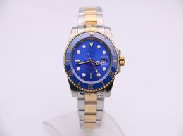 Men039s mechanical watch 126610 business fashion modern sapphire mirror stainless steel silver gold adjustable strap 3pin blue8184853