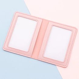 New Solid Color Card Holder Travel Passport Holder Driving License Cover Pu Leather Credit Card Covers Ultra-Thin Card Protector