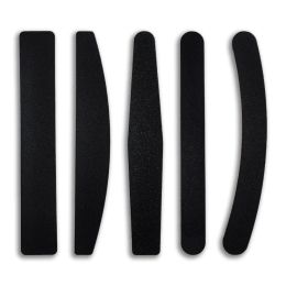 Strong Thick Nail File Black Grey 100/180 Grit Professional Sandpaper Cuticle Remover Buffer Files Manicure Tool Set Accessories