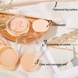 Concealer Makeup Setting Pressed Powder Cake Oil Control Waterproof And Sweat Resistant Durable Long Lasting Makeup Powder