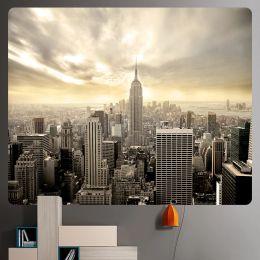 New York City Night Background Cloth Home Art Tapestry Bohemian Decorative Tapestry Hippie Sheets Sofa Blanket