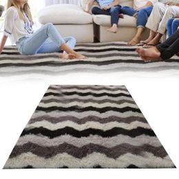 Carpets Kids Bedroom Rug Soft Plush Tie-dye Area Modern Geometric Design For Room Non-slip Washable Floor Carpet