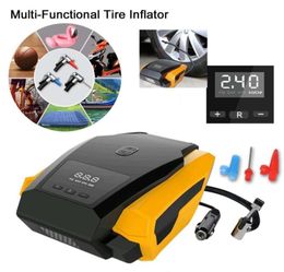 Top quality Portable 12V Car Auto Electric Air Compressor Tyre Inflator Pump with 3m Long Extended Power Cord with Cigarette Light5508028