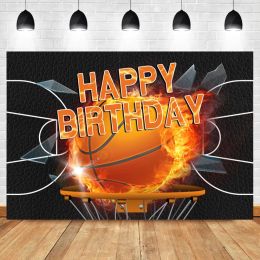 Laeacco Grey Cement Brick Wall Backdrop For Photography Basketball Hoop Sport Baby Shower Photocall Backgrounds For Photo Studio