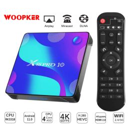 Box Smart TV BOX Android 11 4G 128G 2.4G 5.8G Dual Wifi 4k TV Receiver 16G32G 64G 3D Media Player Support Google Youtube Set Top Box