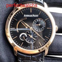 Modern AP Wrist Watch Mens Automatic Machinery 18k Rose Gold Dynamic Storage Watch