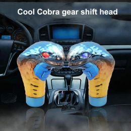 Universal Car Gear Shift Snake shaped Head Luminous Shift Lever Auto Car Manual Gear Cool Stick Shift Knob Car Gear Lever Stick