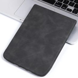Soft Shell Case for 7.8" Pocketbook Inkpad 740/Inkpad 3 Pro/InkPad 3 Colour - Premium PU Leather Cover with Auto Sleep/Wake