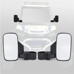 UTV Rearview Mirror Shockproof Side Mirror Accessories W/ 1.75" 2" Roll Cages For Can am For Polaris RZR 800 900 1000 For Yamaha