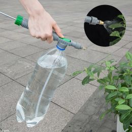 Portable Manual High-pressure Air Pump Sprayer Adjustable Beverage Bottle Nozzle Garden Watering Sprayer