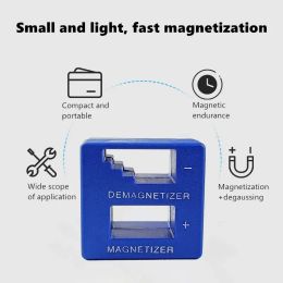 1 Pcs Screwdriver Magnetizer High Quality Magnetic Demagnetizer Tool Blue Screwdriver Magnetic Pick Up Tool Screwdriver