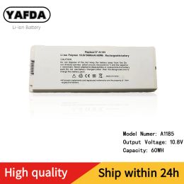 Batteries YAFDA A New 1185 Laptop Battery for Apple Macbook 13" MAC A1185 A1181 MA566FE/A MB881LL/A MA561 MA254 MA255 MB402 MB061 MB062