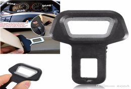 Dualuse Car Safety belt Clip Car Seat Belt Buckle Vehiclemounted Bottle Openers Black Selling6084072