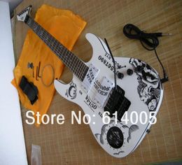 New Arrival white Sun Moon Electric Guitar KH2 OUIJA Limited Edition Kirk Hammett Signature1409633