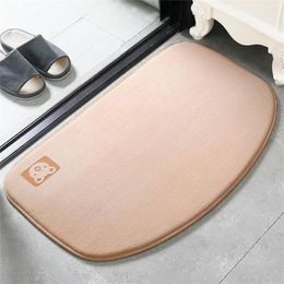 Bath Mats Foot Pad Water Uptake Workmanship Is Fine Bottom Strong Anti-slip Natural Latex Quick Drying Anti-skid Carpet Mat