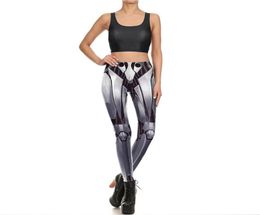 Whole Women leggings 3D Printed legins Robot leggins pant Woman for legging4880685