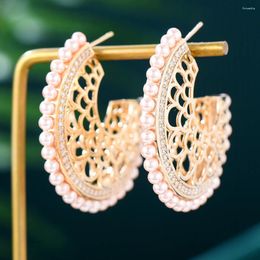 Dangle Earrings Kellybola High Quality Pearl Women Charm Exquisite For Bridal Lady Party Wedding Jewelry Gifts