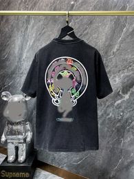 T-Shirts Designer Mens T Shirts Sleeves Tops Graphic Tees Casual Sanskrit fade sleeve Print Foam pulped short