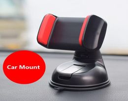 Newest Universal Car Phone holder for Mobile phone windshield mount Cell phone holder For Iphone 6 7 8 X Samsung xiaomi6760436