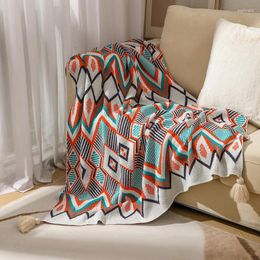 Blankets Bohemian Sofa Blanket Air Conditioning All-season Nap Decorative Bed End Mantas