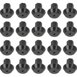 16 Pcs Gas Range Burner Grate Foot Stove Rubber Feet for Replacement Parts
