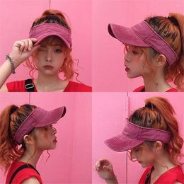 Berets Men Women Baseball Hat Tennis Golf Beach Cap Sun Visor Sports Sport Headband