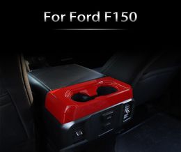 Handle Box Rear Cup Holder Trim Decorative For Ford F150 2016 High Quality Car Interior Accessories7811078