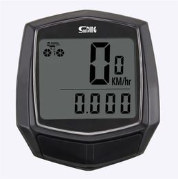 Waterproof Bike Computer With LCD Digital Display Bicycle Odometer Speedometer Cycling Wired Stopwatch Riding Accessories2135881