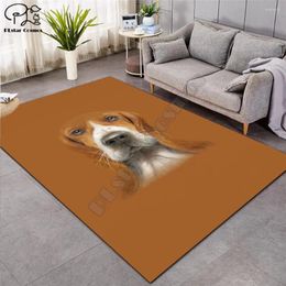 Carpets Cartoon Funny Dog Carpet Square Anti-Skid Area Floor Mat 3D Rug Non-slip Dining Room Living Soft Bedroom Style