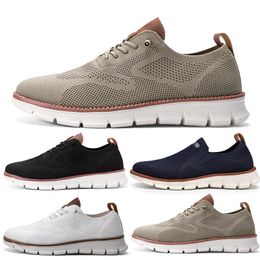 free shipping running shoes for mens womens fashion white black brown navy bule olive green outdoor Breathable comfortable sports sneakers size 40-48 eur