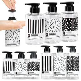 Liquid Soap Dispenser Bathroom Shampoo Conditioner Set Refillable Shower Gel Lotion Bottle Multi-purpose Storage Container Bottles